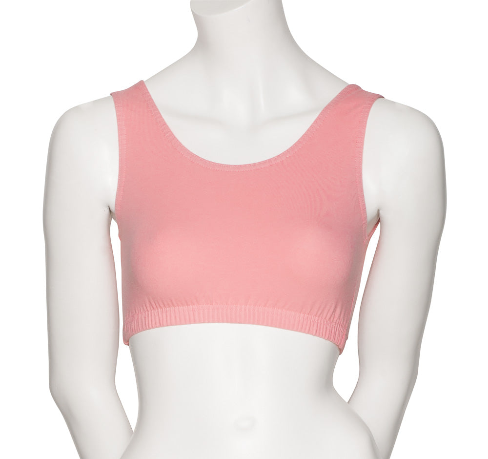 KCTC-6 Women's All Colours Cotton Tank Back Dance Fitness Gym Crop Top