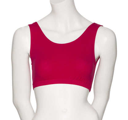 KCTC-6 Women's All Colours Cotton Tank Back Dance Fitness Gym Crop Top