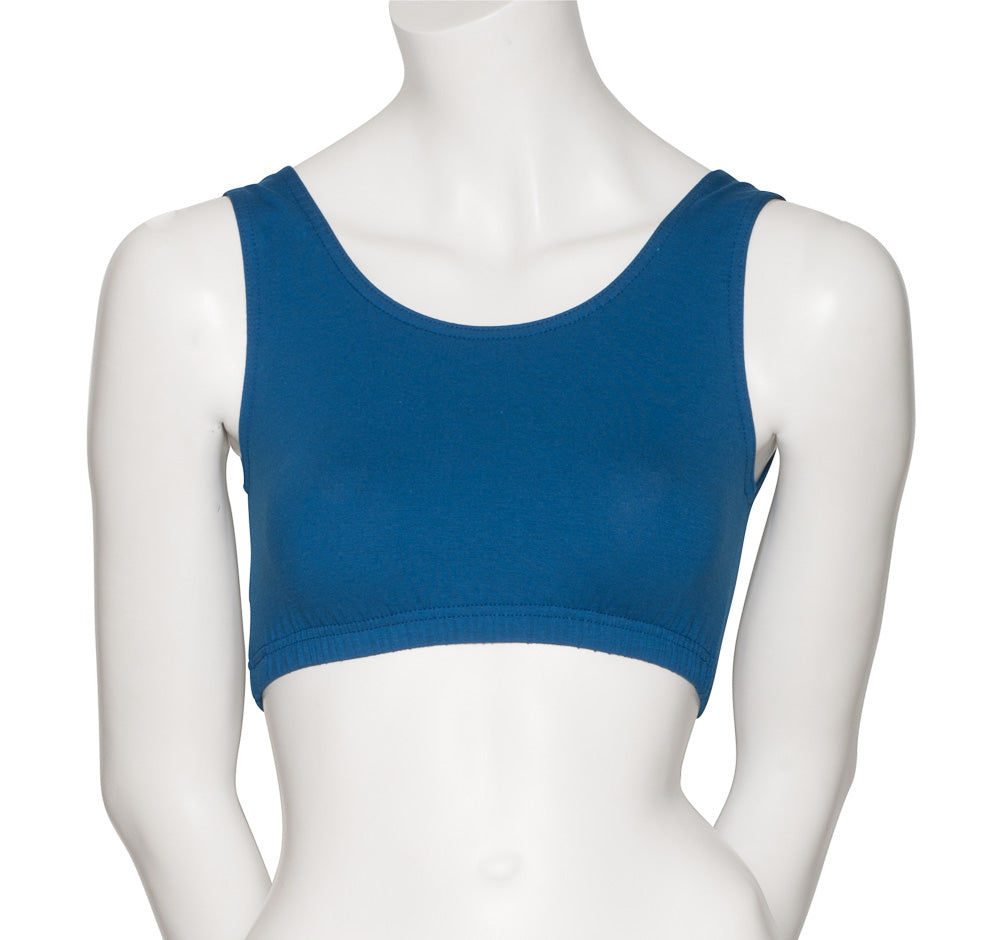 KCTC-6 Women's All Colours Cotton Tank Back Dance Fitness Gym Crop Top