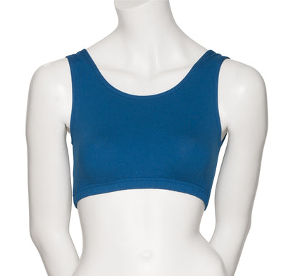 KCTC-6 Women's All Colours Cotton Tank Back Dance Fitness Gym Crop Top