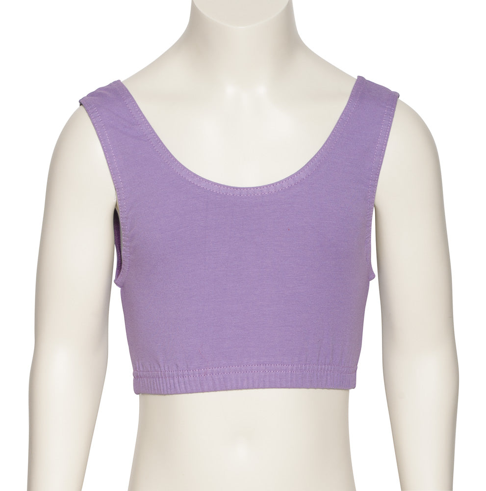 KCTC-6 Girls All Colours Cotton Tank Back Dance Fitness Gym Crop Top