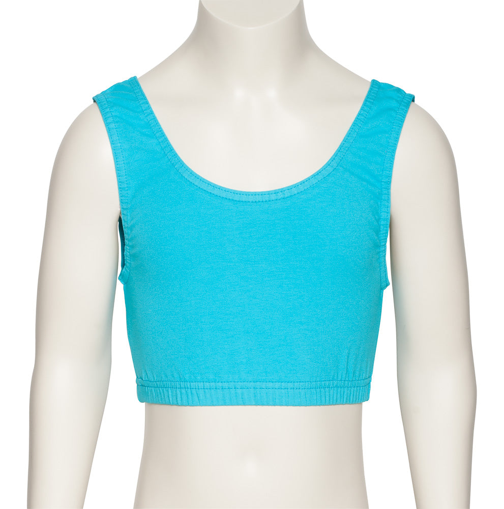 KCTC-6 Girls All Colours Cotton Tank Back Dance Fitness Gym Crop Top
