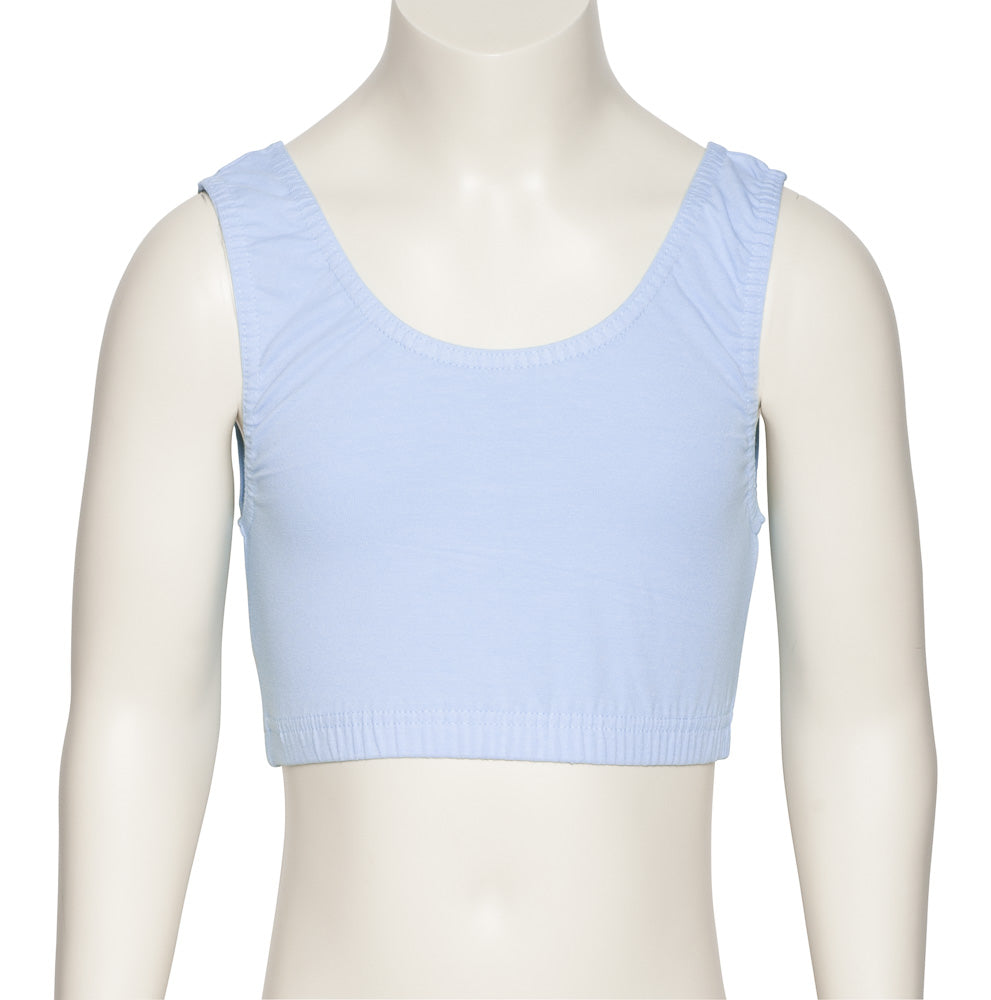 KCTC-6 Girls All Colours Cotton Tank Back Dance Fitness Gym Crop Top