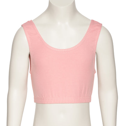 KCTC-6 Girls All Colours Cotton Tank Back Dance Fitness Gym Crop Top