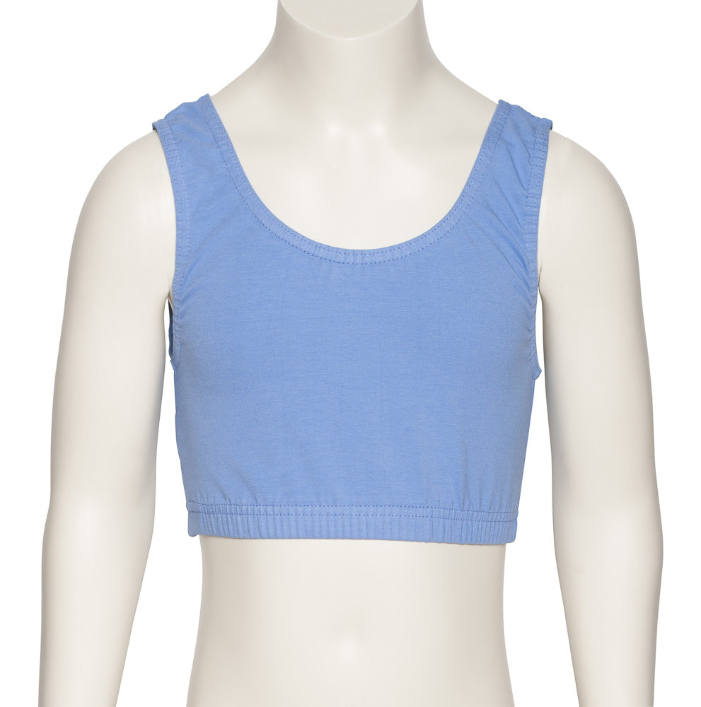 KCTC-6 Girls All Colours Cotton Tank Back Dance Fitness Gym Crop Top