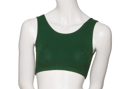 KCTC-6 Women's All Colours Cotton Tank Back Dance Fitness Gym Crop Top