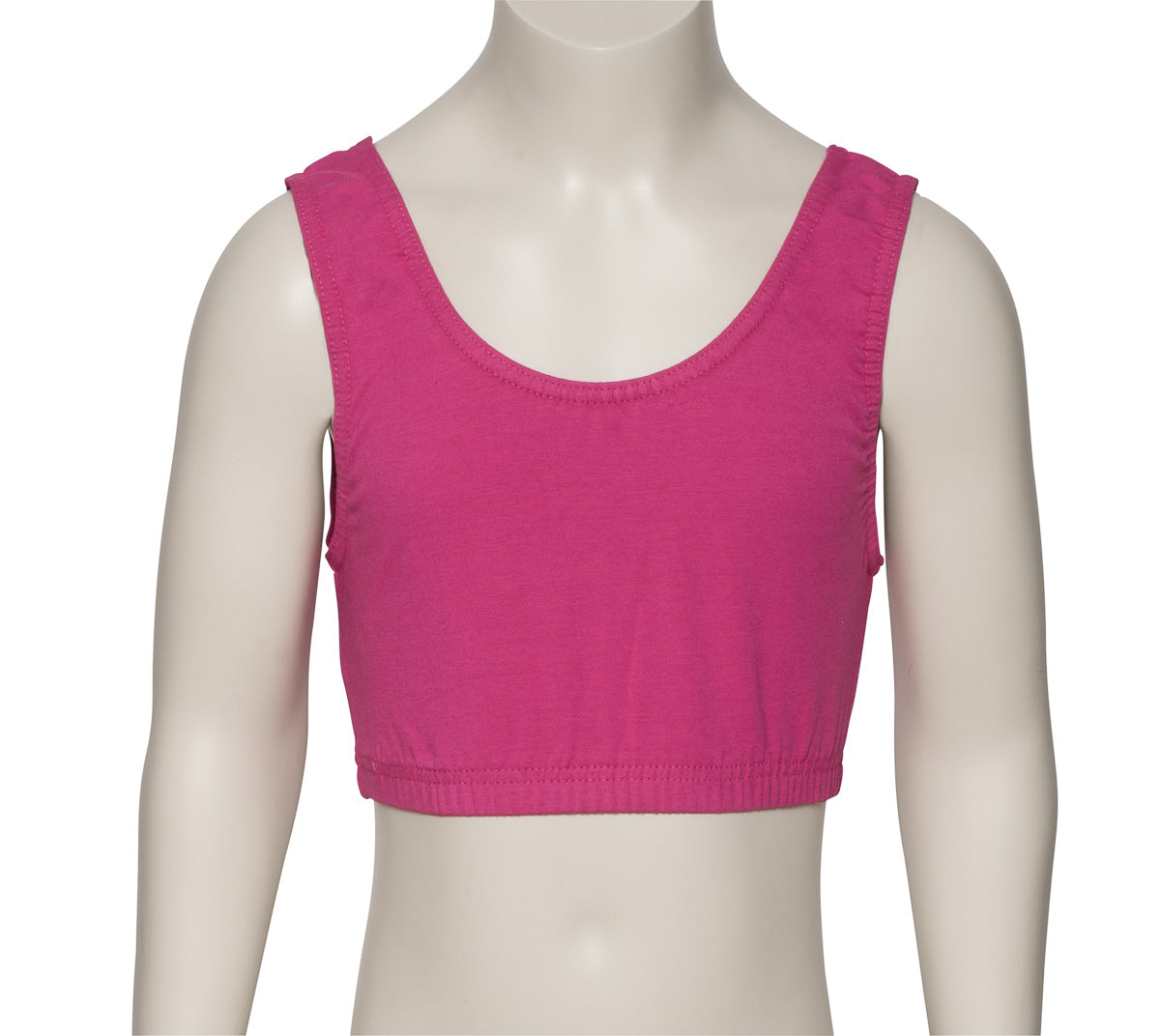 KCTC-6 Girls All Colours Cotton Tank Back Dance Fitness Gym Crop Top