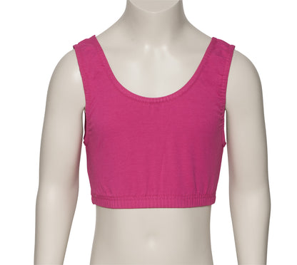 KCTC-6 Girls All Colours Cotton Tank Back Dance Fitness Gym Crop Top
