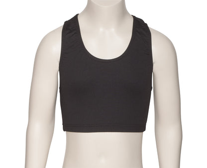 KCTT-5 All Sizes Matt Lycra TACTEL Racer Back Dance Fitness Gym Crop Top