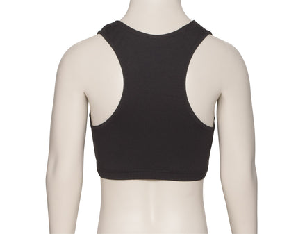 KCTT-5 All Sizes Matt Lycra TACTEL Racer Back Dance Fitness Gym Crop Top