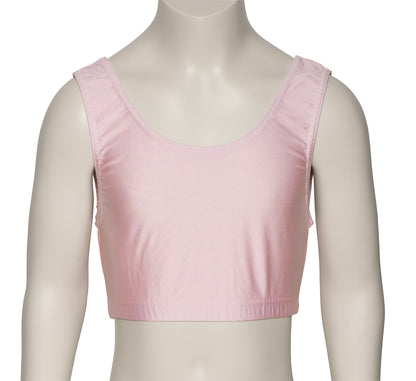 KCTN-6 Women's Shiny Nylon Lycra Tank Back Dance Fitness Gym Crop Top