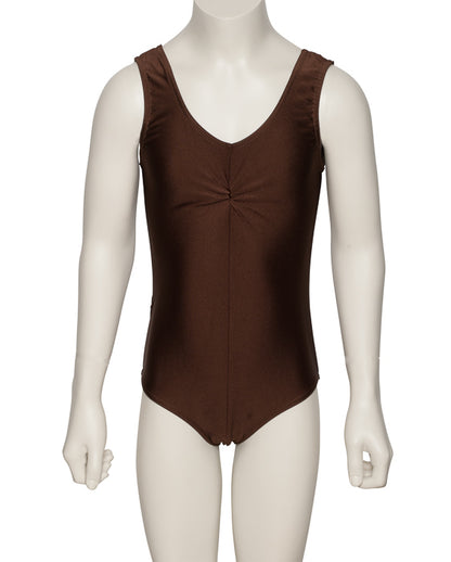 KDC006 Girls All Colours Nylon Lycra Sleeveless Ruched Dance Gymnastics Leotard
