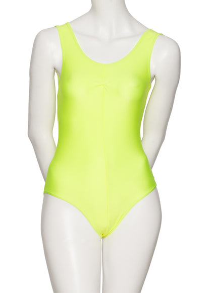 KDC006 Women's All Colours Nylon Lycra Sleeveless Ruched Dance Gymnastics Leotard