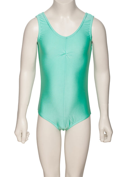 KDC006 Girls All Colours Nylon Lycra Sleeveless Ruched Dance Gymnastics Leotard
