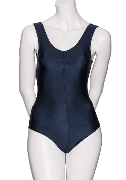 KDC006 Women's All Colours Nylon Lycra Sleeveless Ruched Dance Gymnastics Leotard