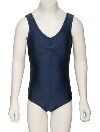 KDC006 Girls All Colours Nylon Lycra Sleeveless Ruched Dance Gymnastics Leotard