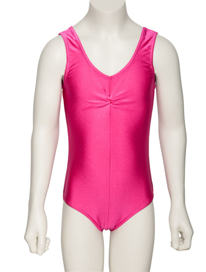 KDC006 Girls All Colours Nylon Lycra Sleeveless Ruched Dance Gymnastics Leotard