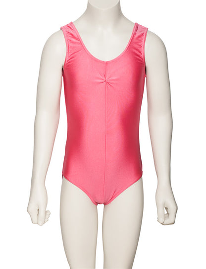 KDC006 Girls All Colours Nylon Lycra Sleeveless Ruched Dance Gymnastics Leotard