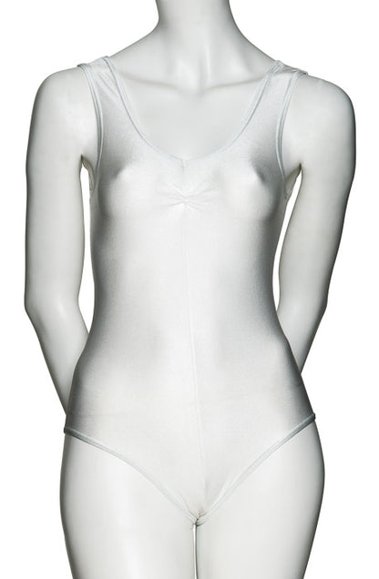 KDC006 Women's All Colours Nylon Lycra Sleeveless Ruched Dance Gymnastics Leotard