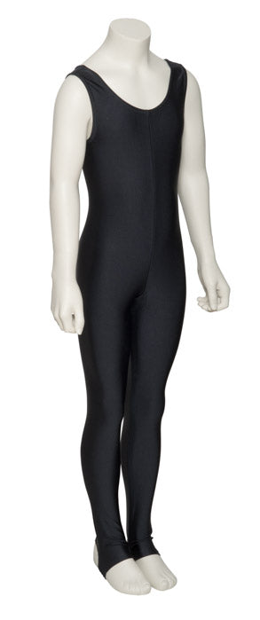 KDC011 Girls All Colours Lycra Sleeveless Dance Catsuit With Stirrups