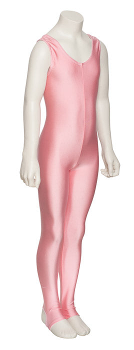 KDC011 Girls All Colours Lycra Sleeveless Dance Catsuit With Stirrups