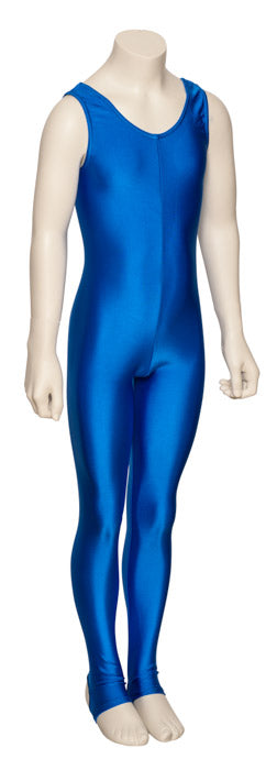 KDC011 Girls All Colours Lycra Sleeveless Dance Catsuit With Stirrups