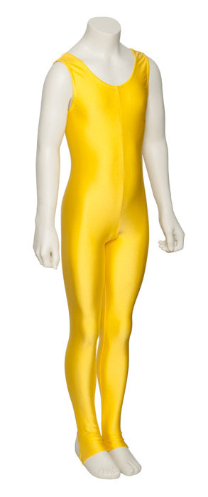 KDC011 Girls All Colours Lycra Sleeveless Dance Catsuit With Stirrups