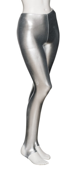 KDT001 Women's All Colours Shiny METALLIC Shiny Dance Tights Leggings With Stirrups