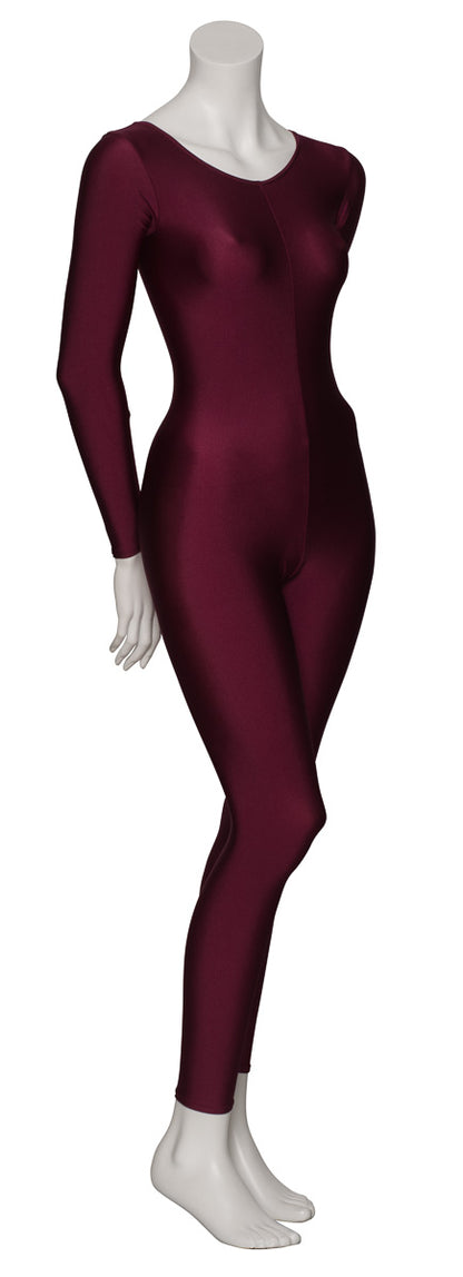 KDC017 Girls All Colours Lycra Long Sleeve Footless Dance Catsuit