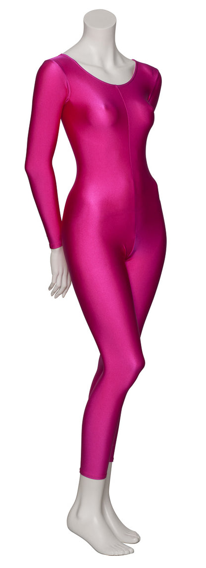 KDC017 Girls All Colours Lycra Long Sleeve Footless Dance Catsuit