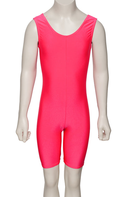KDC018 Girls All Colours Lycra Sleeveless Dance Catsuit Unitard