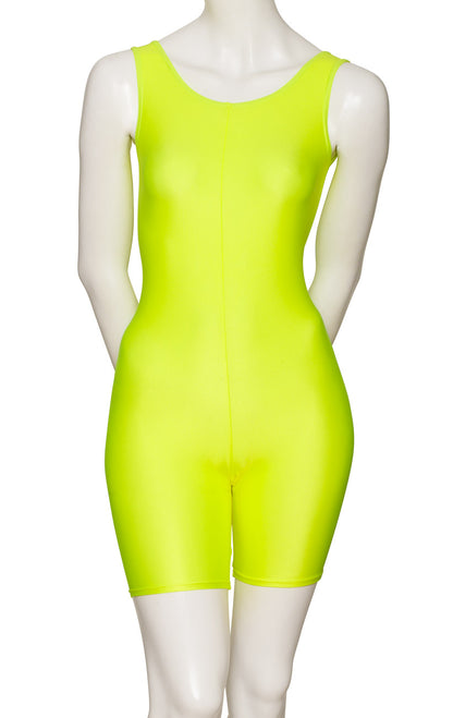 KDC018 Women's All Colours Lycra Sleeveless Dance Unitard Catsuit