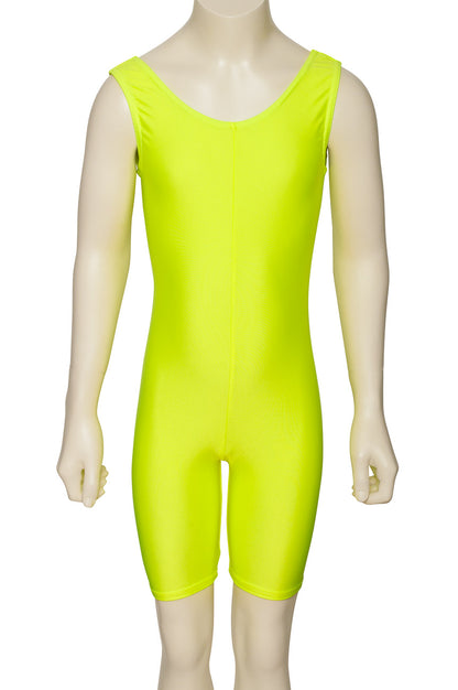 KDC018 Girls All Colours Lycra Sleeveless Dance Catsuit Unitard