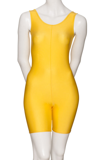 KDC018 Women's All Colours Lycra Sleeveless Dance Unitard Catsuit