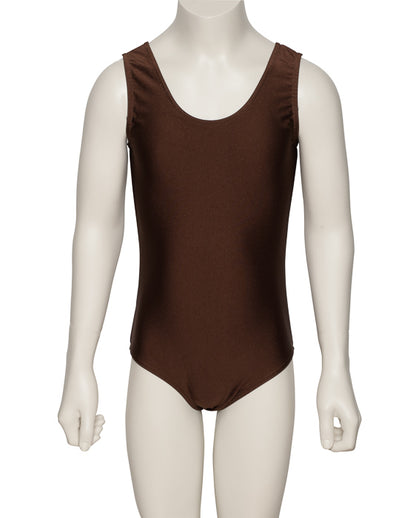 KDC026 Girls All Colours Nylon Lycra Sleeveless Plain Dance Gymnastics Leotard