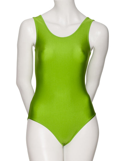 KDC026 Women's All Colours Nylon Lycra Sleeveless Plain Dance Gymnastics Leotard