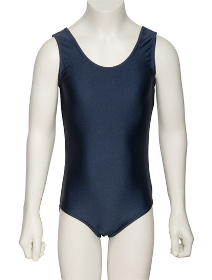 KDC026 Girls All Colours Nylon Lycra Sleeveless Plain Dance Gymnastics Leotard