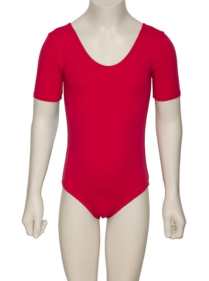 KDC037 Girls All Colours Cotton Short Sleeve Ballet Dance Leotard