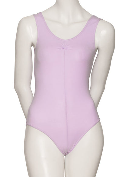KDC038 Ruched Women's All Colours Cotton Sleeveless Ballet Dance Leotard