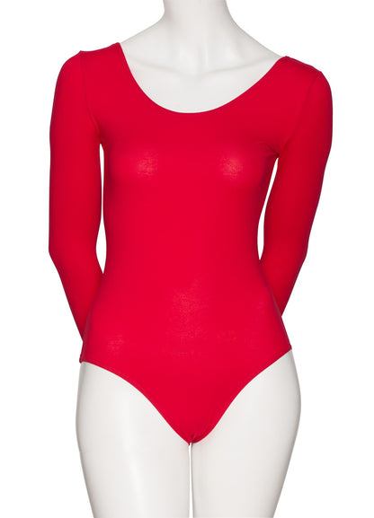 KDC039 Women's All Colours Cotton Long Sleeve Ballet Dance Leotard