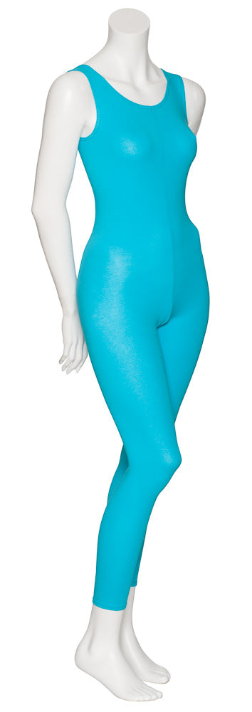 KDC056 Women's All Colours Cotton Sleeveless Footless Catsuit Unitard