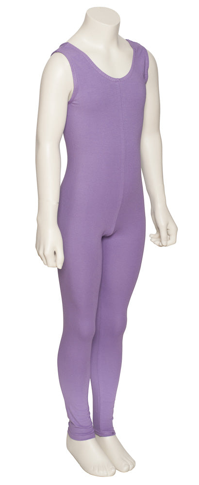 KDC056 Girls All Colours Cotton Sleeveless Footless Catsuit Unitard