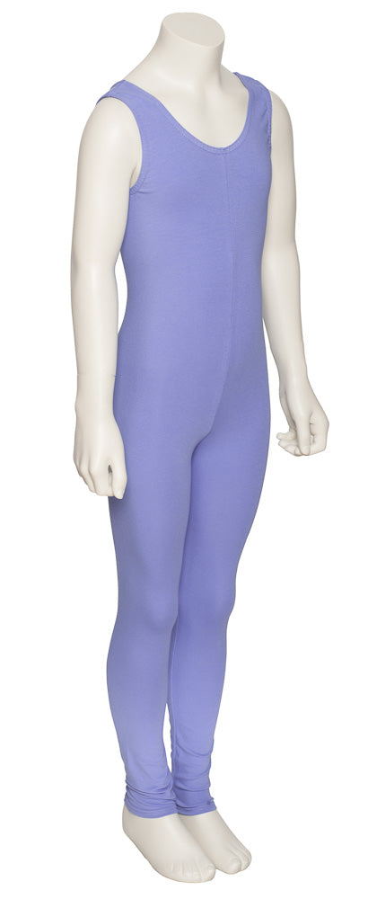 KDC056 Girls All Colours Cotton Sleeveless Footless Catsuit Unitard