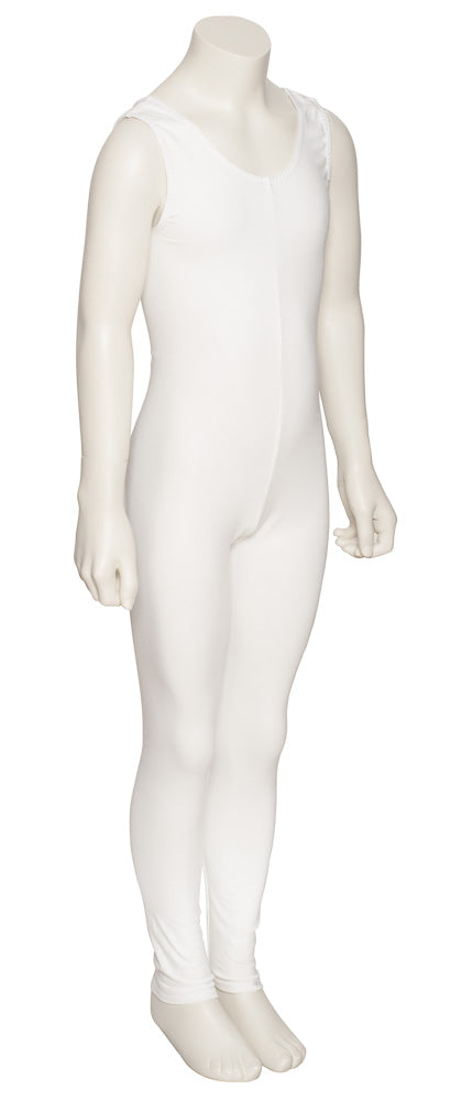 KDC056 Girls All Colours Cotton Sleeveless Footless Catsuit Unitard