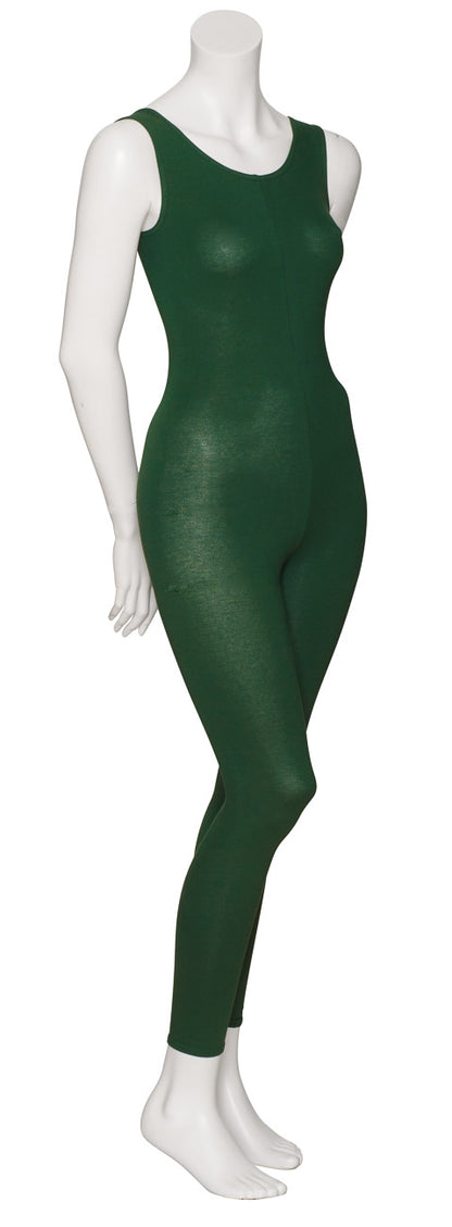KDC056 Women's All Colours Cotton Sleeveless Footless Catsuit Unitard