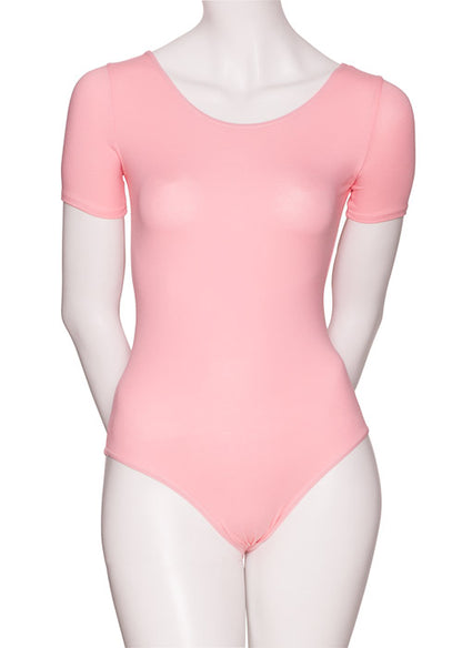 KDC037 Women's All Colours Cotton Short Sleeve Ballet Dance Leotard