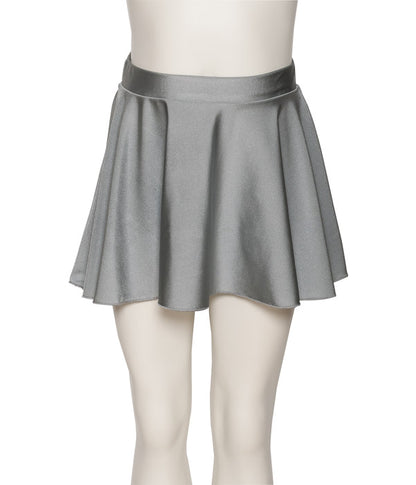 KDSK01 Girls All Colours Nylon Lycra Pull On Circular Dance Skirt