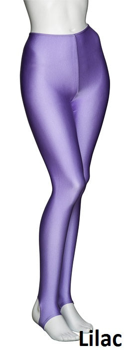 KDT001 Women's All Colours Shiny Nylon Lycra Dance Tights Leggings With Stirrups