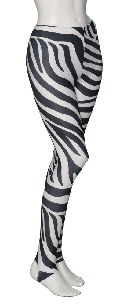 KDT001 Women's Girls All Colours ANIMAL PRINT Dance Tights Leggings With Stirrups