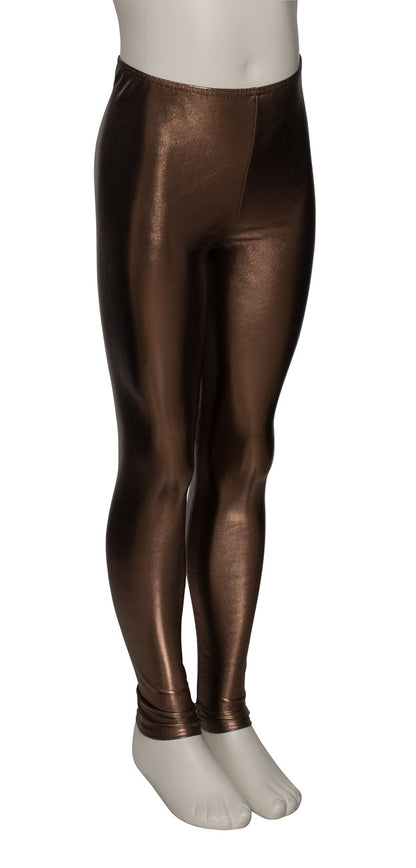 KDT002 Girls All Colours Shiny METALLIC Shiny Dance Footless Tights Leggings